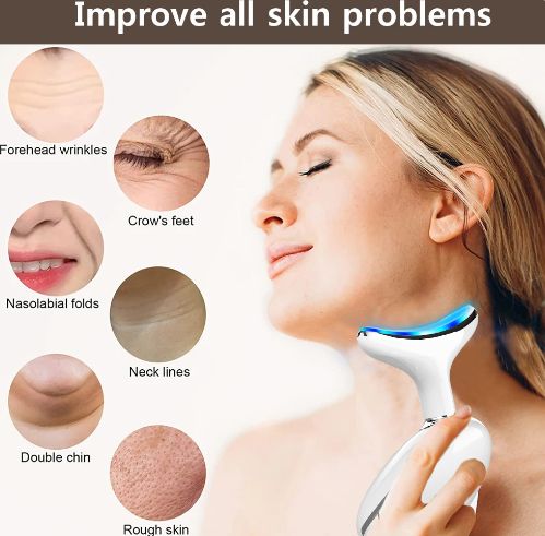 3 in 1 Anti-Wrinkles Face Neck Eyes Massager